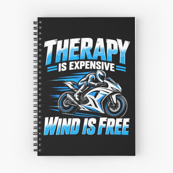 Item preview, Therapy is Expensive Wind is Free Supersportsman Sports Bike designed and sold by stmpdwrld.