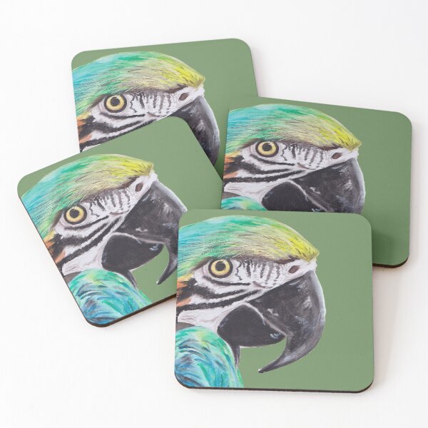 Item preview, Tropical Parrot / Macaw Artwork designed and sold by viviwildpaint.