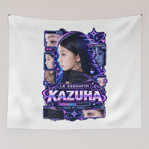 Item preview, Nakamura Kazuha Made My Night Neon Digital Game UI Fan Art designed and sold by Valereekmerch.