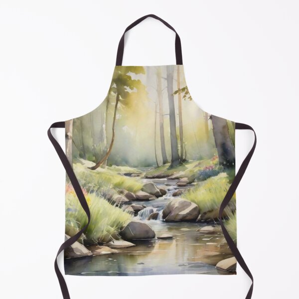 Item preview, Enchanted Forest Stream designed and sold by Prachodayat Artworks.