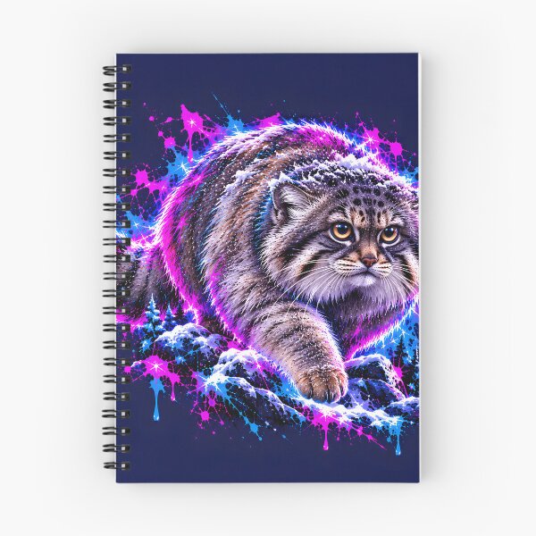 Item preview, Fluffy Pallas Cat Prowling Through Snow designed and sold by srangiem-cc.