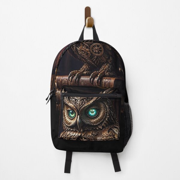 Item preview, The Brass Sentinel - Steampunk Mechanical Owl designed and sold by LazyDayzCo.