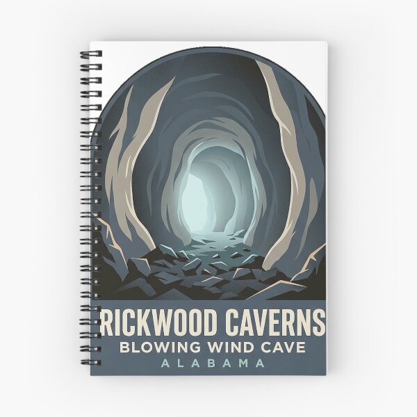 Item preview, Rickwood Caverns Blowing Wind Cave Alabama Sticker designed and sold by DetourDgn.