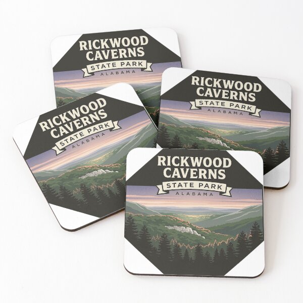Item preview, Rickwood Caverns State Park Ridge View Alabama Sticker designed and sold by DetourDgn.