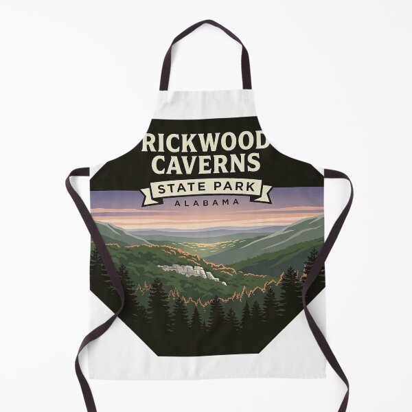 Item preview, Rickwood Caverns State Park Ridge View Alabama Sticker designed and sold by DetourDgn.