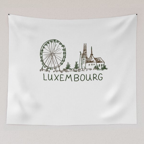 Item preview, Luxembourg City Souvenir Gift for Tourists designed and sold by MichaeIRellov.