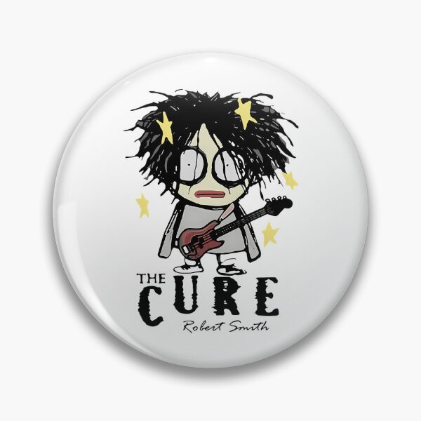 Item preview, The Cures Robert Smiths Cartoon Gothic Rock Band designed and sold by zodywiensqh.