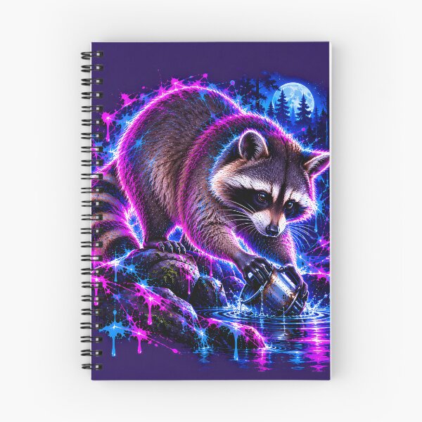 Item preview, Mischievous Raccoon Washing Object in Stream designed and sold by srangiem-cc.