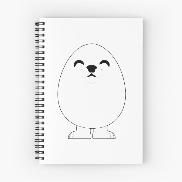 Item preview, White Smiling Eggdog designed and sold by odongs.