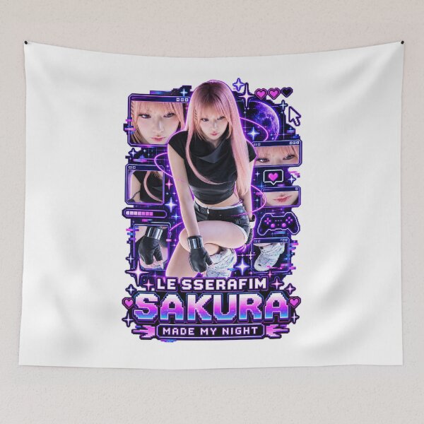 Artikelvorschau, Miyawaki Sakura hat My Night Neon Gamer HUD Fan Art erstellt entworfen und verkauft von Valereekmerch.