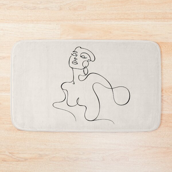 Item preview, Nude Line Drawing - Woman Body Line Art designed and sold by FemmePod.
