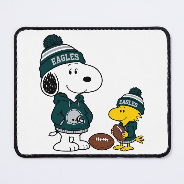 Item preview, Snoopy & Woodstock Philadelphia Eagles Football Retro F236 designed and sold by GLUVY-THEME.