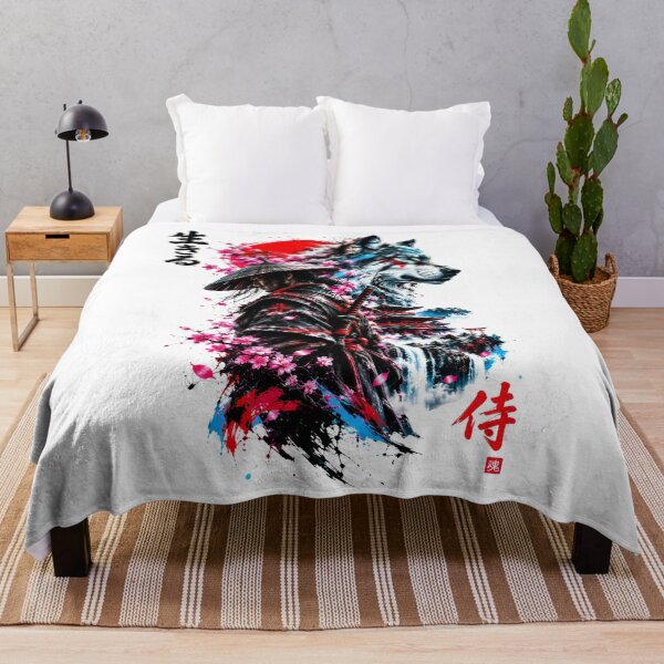 Item preview, Samurai And Wolf's Wisdom designed and sold by KLERIKSTORE.