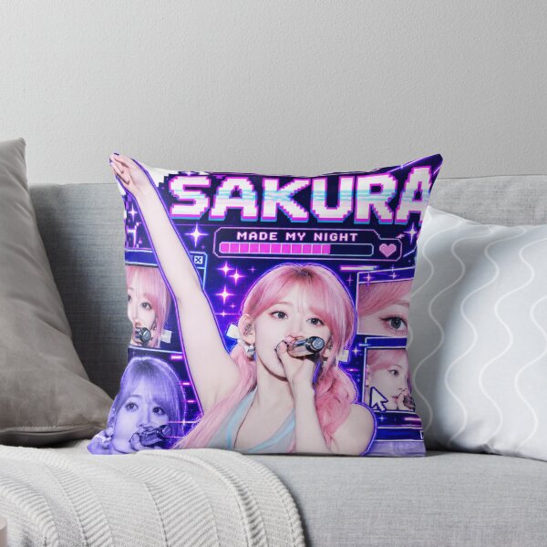 Item preview, Sakura Made My Night Cute Pink Hair Cyber Interface Fanmade Art designed and sold by Valereekmerch.