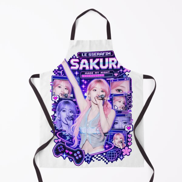 Item preview, Sakura Made My Night Cute Pink Hair Cyber Interface Fanmade Art designed and sold by Valereekmerch.