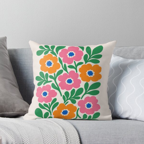 Item preview, Minimalist Vibrant flowers and leaves designed and sold by Christina Sagala.