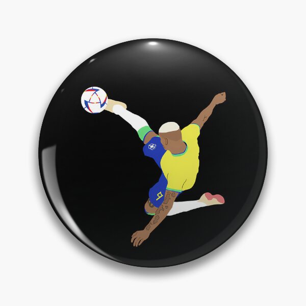 Item preview, Brazil Forward Bicycle Kick Goal Visual designed and sold by BenjaminCharpi.