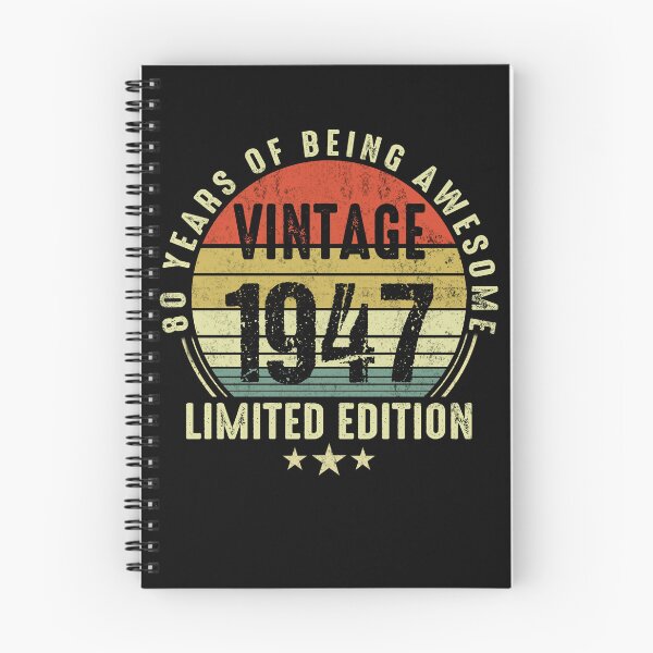 Item preview, Vintage 1947, 79th Birthday Gift Distressed Design Funny designed and sold by FernaRoje.