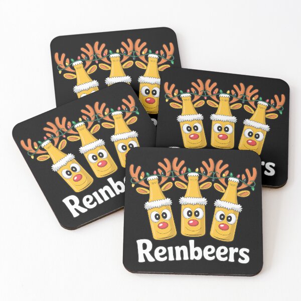 Item preview, Funny Reinbeers Christmas Pun Design designed and sold by RUPINCDONALD.
