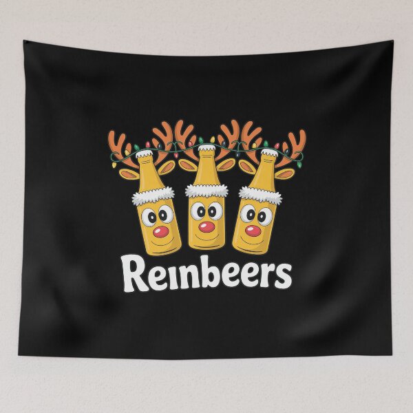 Item preview, Funny Reinbeers Christmas Pun Design designed and sold by RUPINCDONALD.