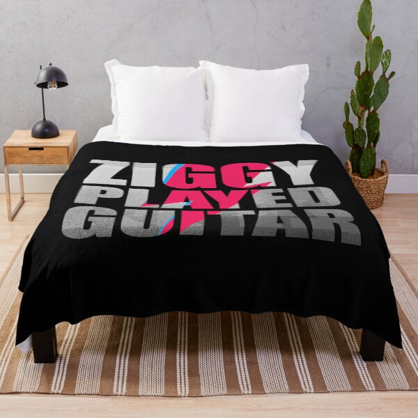 Item preview, Ziggy Played Guitar On Black designed and sold by BullShitShop23.