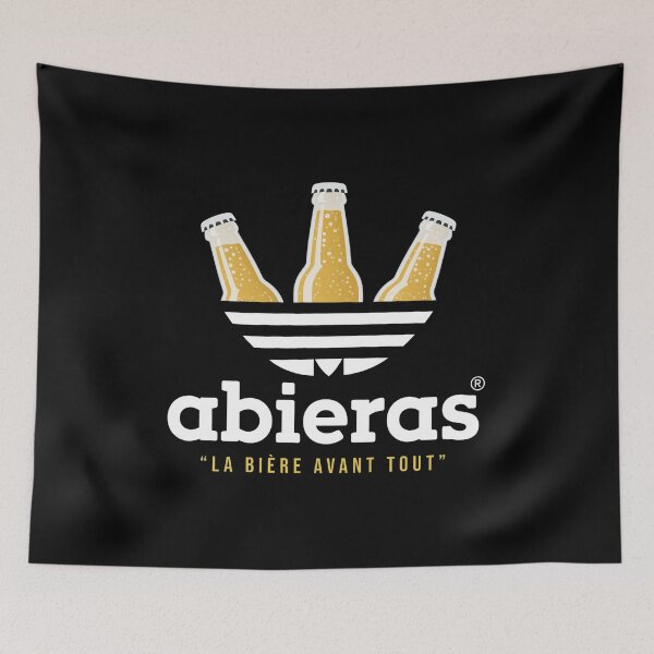 Item preview, Diseño de parodia de la cerveza francesa Abieras designed and sold by RUPINCDONALD.