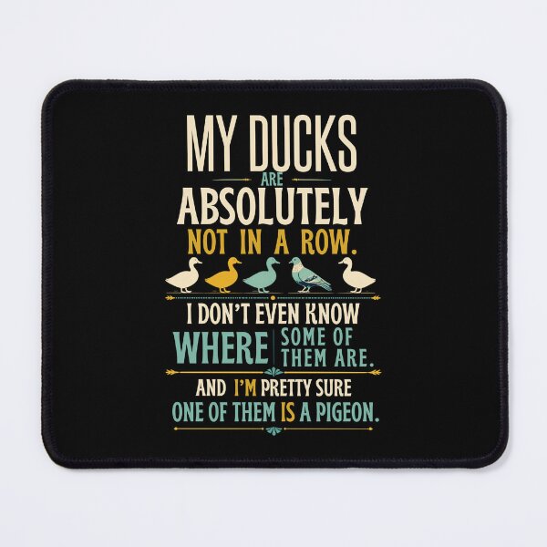 Item preview, Ducks In A Row designed and sold by LaughandLaugh.