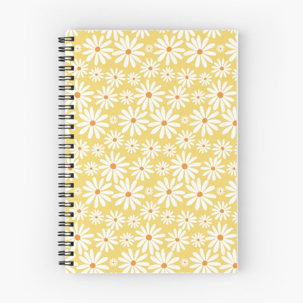 Item preview, Flores de margarita amarillas y blancas densamente esparcidas por todas partes designed and sold by PrettywithColor.