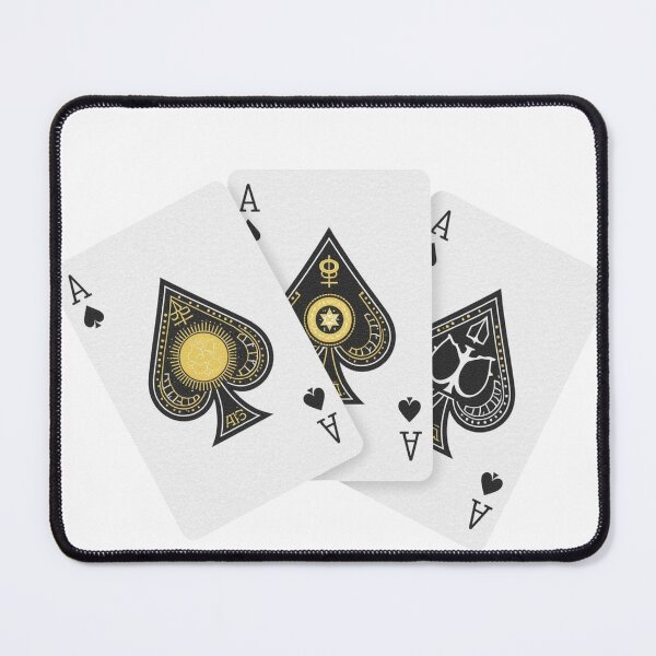 Item preview, AAA | Three Aces Playing Cards | Poker & Casino | Lover designed and sold by ArtMartWorld.