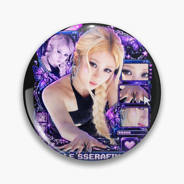 Item preview,  Yunjin LE SSERAFIM Made My Night Cyber Futuristic Merch designed and sold by Valereekmerch.