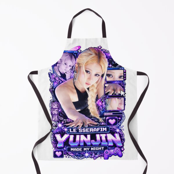 Item preview,  Yunjin LE SSERAFIM Made My Night Cyber Futuristic Merch designed and sold by Valereekmerch.