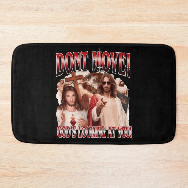 Item preview, Divine Oversight Funny Jesus Graphic  designed and sold by anAubry01.