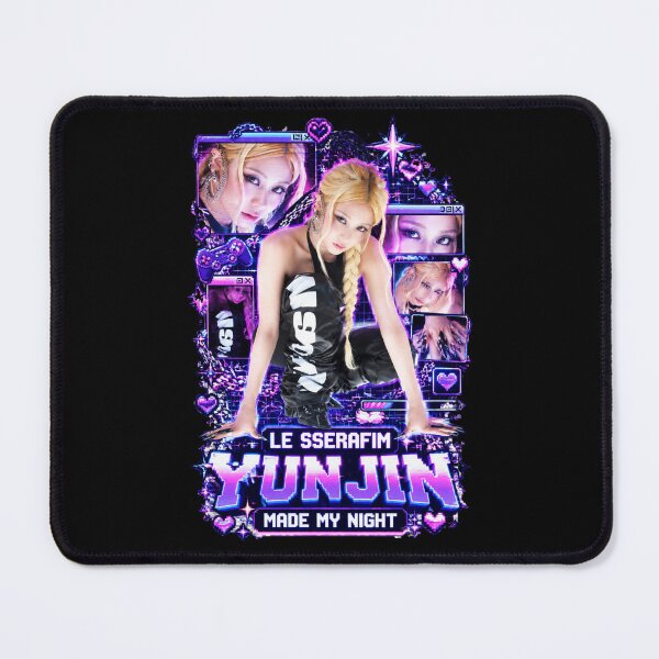 Item preview, Huh Yunjin Made My Night Neon Digital Game UI Fan Art designed and sold by Valereekmerch.