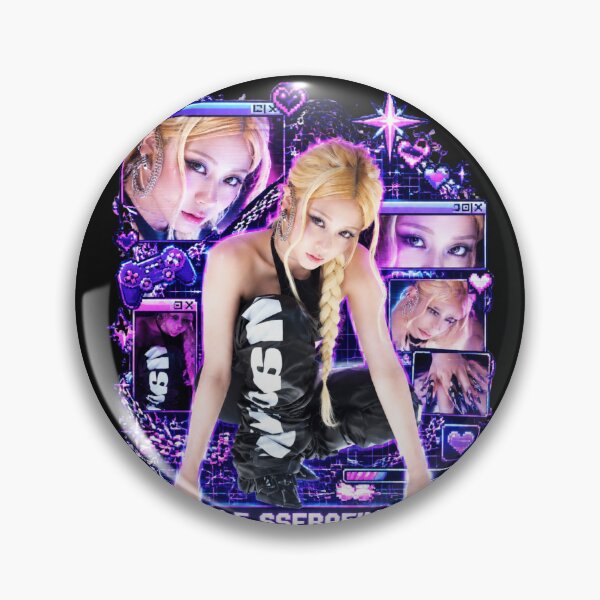 Item preview, Huh Yunjin Made My Night Neon Digital Game UI Fan Art designed and sold by Valereekmerch.