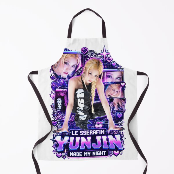 Item preview, Huh Yunjin Made My Night Neon Digital Game UI Fan Art designed and sold by Valereekmerch.
