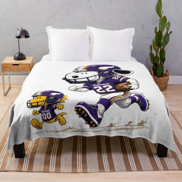 Item preview, Minnesota Vikings Snoopy designed and sold by StellarKawaii.