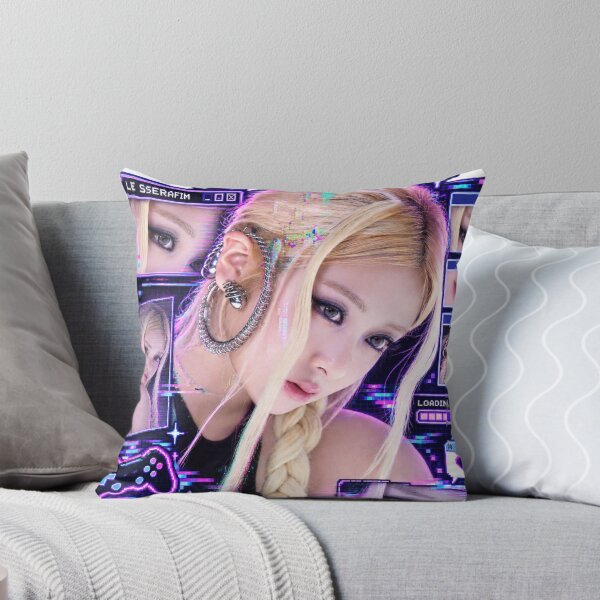 Item preview, LE SSERAFIM Yunjin Made My Night Cyberpunk Aesthetic Merch designed and sold by Valereekmerch.