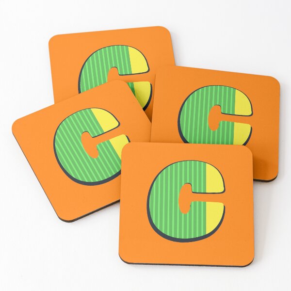 Item preview, Pop Art Letter C - Initial design of the Letter C designed and sold by Fun Funky Designs.
