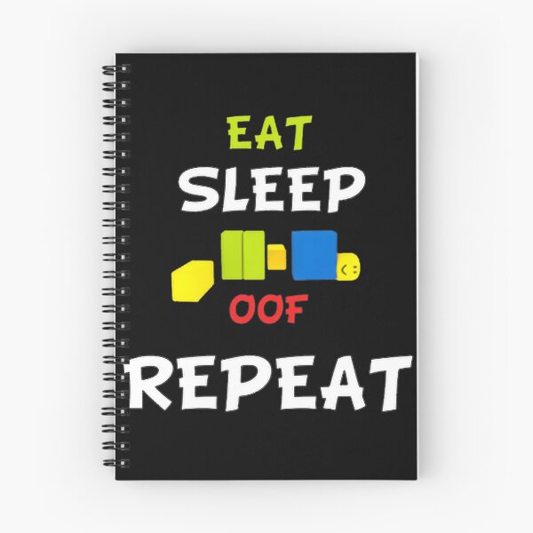 Item preview, Roblox Inspired Eat Sleep OOF Repeat Gaming Lifestyle Design designed and sold by tuffcookiet.