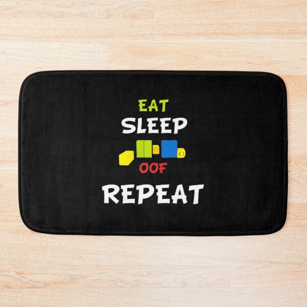 Item preview, Roblox Inspired Eat Sleep OOF Repeat Gaming Lifestyle Design designed and sold by tuffcookiet.