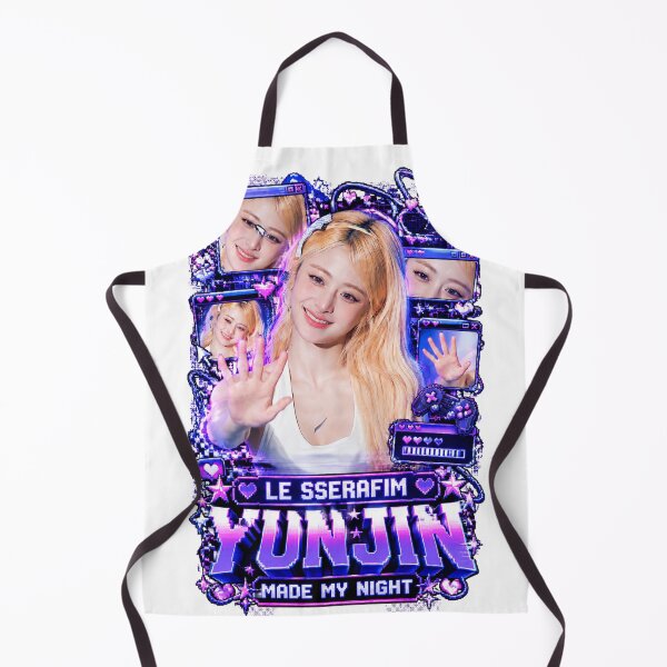 Item preview, Yunjin Made My Night Futuristic Interface Kpop Fanmade Art designed and sold by Valereekmerch.