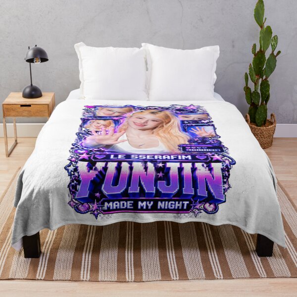 Item preview, Yunjin Made My Night Futuristic Interface Kpop Fanmade Art designed and sold by Valereekmerch.