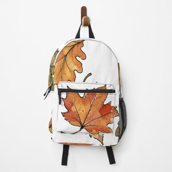 Item preview, Autumn Leaves Swirling in a Watercolor Ring designed and sold by Jessie's Palette.