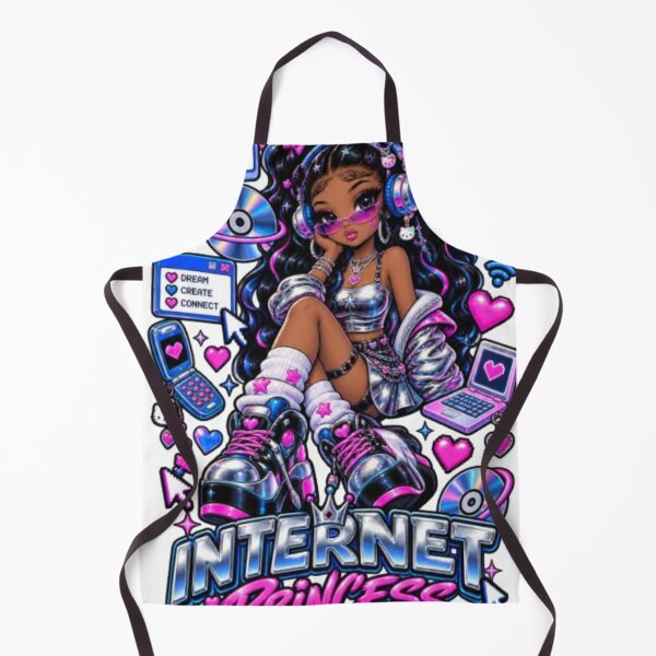 Item preview, Internet Princess Y2K Cybercore Retro Tech Girl designed and sold by EssentialsWear.