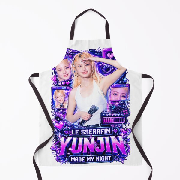 Item preview, Huh Yunjin LE SSERAFIM Made My Night Neon Gamer Graphic designed and sold by Valereekmerch.