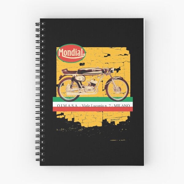 Artikelvorschau, Italienisches Motorrad Mondial Milano Art entworfen und verkauft von CHRIRAWFORD1.