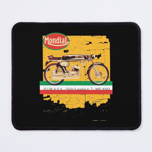 Item preview,  Italian Motorcycle Mondial Milano Art designed and sold by CHRIRAWFORD1.