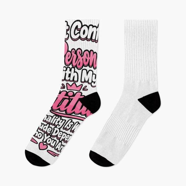 Item preview, Don't Confuse My Personality with My Attitude Sarcastic designed and sold by stmpdwrld.