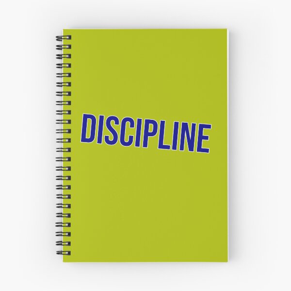 Item preview, Discipline - Bold Motivational Gym Typography designed and sold by MA-Apparel.