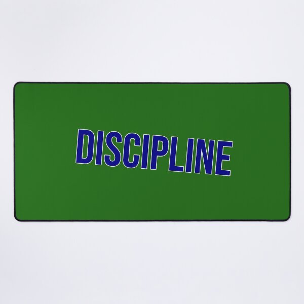 Item preview, Discipline - Bold Motivational Gym Typography designed and sold by MA-Apparel.
